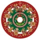 thumbnail image 2 of Venta caliente falda de árbol de 48 pulgadas a cuadros árbol de Navidad hombre de jengibre estampado falda de árbol de Navidad decoración interior y exterior, 2 of 3