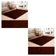 thumbnail image 3 of Advancent Tapete decorativo de felpa para puerta, alfombra rectangular de Color sólido de estilo moderno para pasillo, sala de estar, apartamento, Type1 NO1 Advancent CBP039131, 3 of 5
