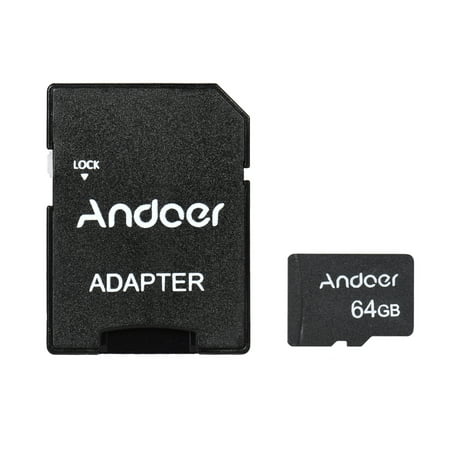 Image of Andoer Memory Card Class 10 Suitable Cameras Car Camera Car Camera Car Camera Cell Tf Carte + Tf Audio Players And Table Pc Cell Audio Players Cameras Cell Audio Cameras Car Cameras Tf With Adapter