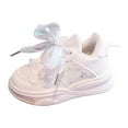 thumbnail image 2 of Fozruso Glamour Glitter Bow Kids Sneakers For Toddlers And Girls Stylish Everyday Shoes With Sparkly Design And Comfortable Fit For Play,Sizes 8.5(2-2.5 Years), 2 of 6
