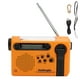 thumbnail image 1 of Radio portátil de banda completa con carga solar, radio FM/AM con linterna para uso de emergencia, 1 of 14