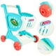 thumbnail image 3 of 1 mini carrito de supermercado para niños, juguete de simulación de carrito de compras., 3 of 6