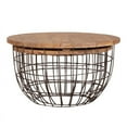 thumbnail image 2 of Liberty Furniture Akins Brown Metal Nesting Caged Accent Tables, 2 of 9
