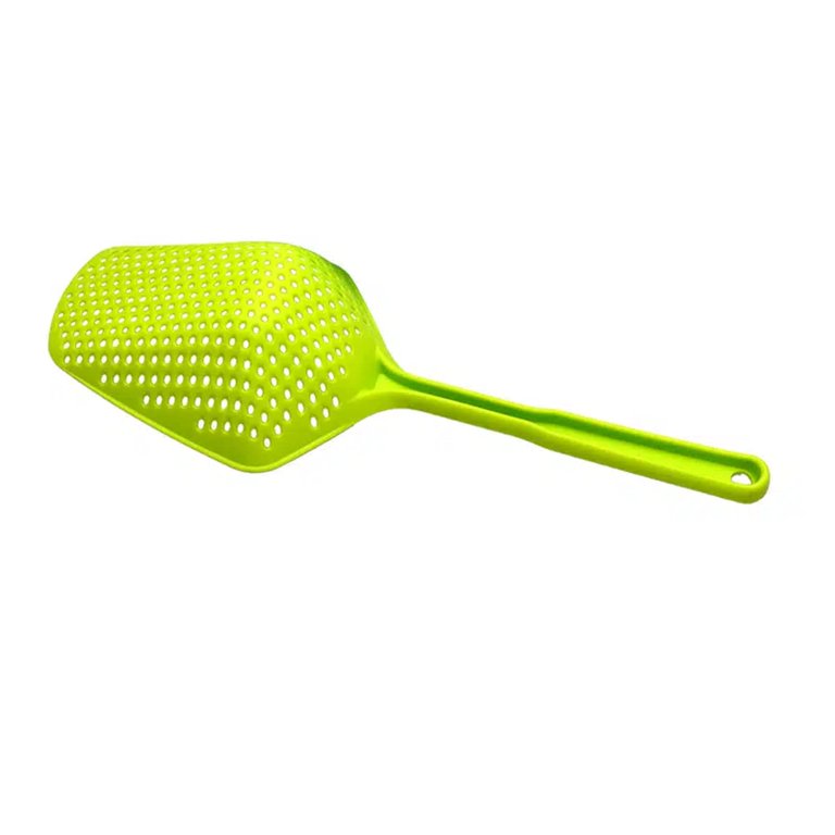 YIYI Guo Multifunctional Kitchen Tool with Thick Handle, Food-grade Material, Ideal for Noodles, Dumplings, Ravioli, and Wontons. Includes Strainer, Scoop