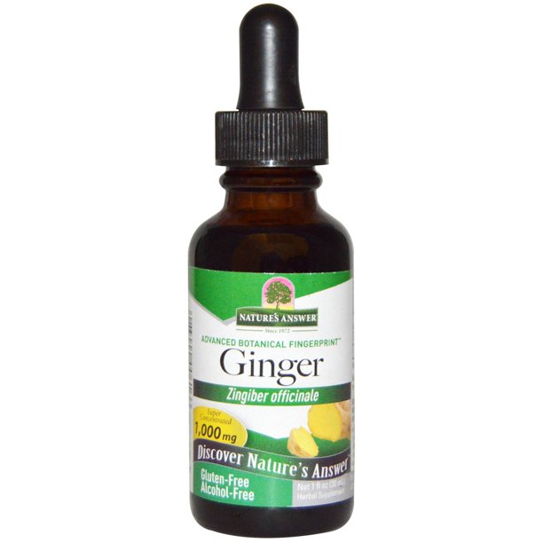 Nature's Answer Ginger Herbal Supplement