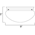thumbnail image 2 of Maxim Lighting - Two Light Flush Mount - Flush Mount - Essentials-Two Light, 2 of 3