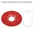 thumbnail image 3 of Uxcell 6 Inch Folding Hanging Wedding Home Party Paper Lanterns Red 6 Pack, 3 of 7