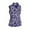 True Violet/Black, variant on Monterey Club Women's Leopard Print Vest #2796