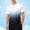 White, variant on FRSASU Men's Gradient Athletic T-Shirt Short Sleeve Reflective Running Tee Crew Neck Fitness Gym Workout Top White