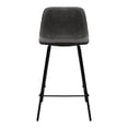 thumbnail image 2 of Banco de cocina Mundo In Gerona Set de 2 Madera Solida y Base Metalica Gris, 2 of 8