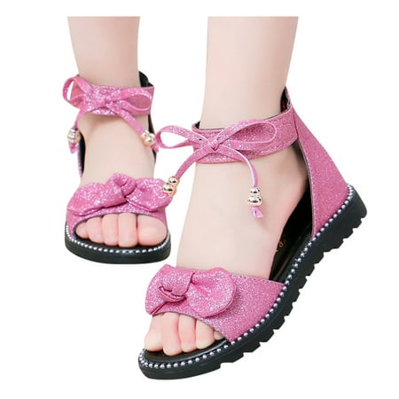 

Qcmgmg Summer Toddler Infant Baby 4.5Y-12.5Y Sandals Children Zipper