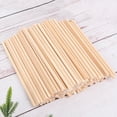 thumbnail image 6 of HERFIER 50pcs Wooden Dowel Rods for Crafts and DIY Projects, 6 of 9