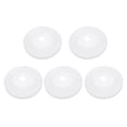 thumbnail image 1 of Uxcell 5PCS Decoración de Cubierta de Tubería 0.6 a 1.1in (14-29mm) Cubierta de Tubería con Brida Decorativa de Plástico PP, Blanca, 1 of 6