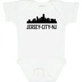 thumbnail image 3 of Inktastic Jersey City New Jersey City Skyline Boys or Girls Baby Bodysuit, 3 of 5
