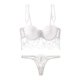 thumbnail image 1 of Gibobby Sujetador De Encaje Para Mujer Lencería sexy para mujer, camisón de encaje con camisola de encaje para mujer lencería(Blanco, A), 1 of 4
