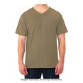 thumbnail image 4 of Playera Fruit Of The Loom para Hombre, Cuello V Manga Corta Café Khaki Talla  M, 4 of 4