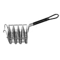 thumbnail image 2 of Stainless Steel Taco Fryer 4 Shells/6 Shells Cooking Tool Deep Fryer Fryer Basket Taco Holder for Snack Cart Restaurant Cooking , 4 Shells , Medium 4 Shells V Shape, 2 of 8