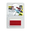Redi-Tag, RTG20022, Half-adhesive Small Page Flags, 300 / Pack, Red