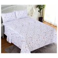 100 Cotton Sheets Crispy Cooling Percale Sheets for Split King Size