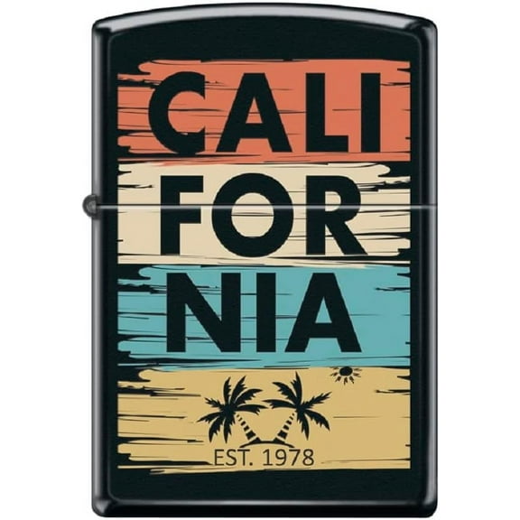 Zippo Lighter-USA City and States Windproof Lighter (California #Z6024)