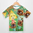 thumbnail image 3 of Animal Crossing Kid's T-Shirt Short Sleeve T-Shirt Tops Summer Tee Shirt for Boys Girls 150CM, 3 of 8