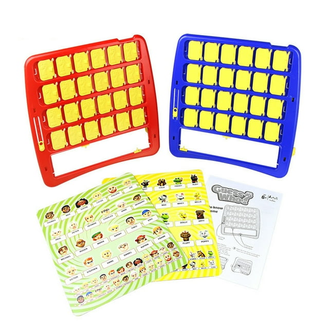 Children Classic The Guess Who Juego de escritorio Interacción padre-hijo Pensamiento lógico Entretenimiento Inevent WJ1374-00