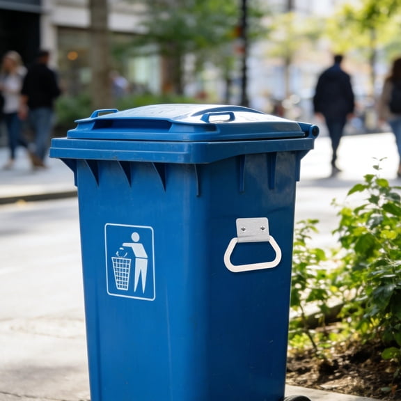 IMIKEYA 10Pcs Metal Trash Can Handle Replacement with Weather Resistance for Outdoor Garbage Bins