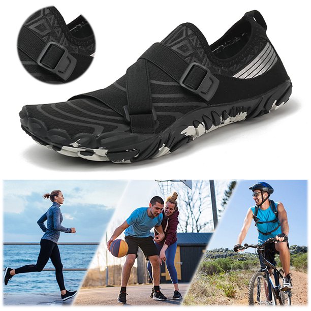 Ndcxsfigh Zapatos Zapatos Natación Transpirables Secado Rápido para Nadar en La Playa (Negro 45)