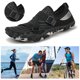 thumbnail image 1 of Ndcxsfigh Zapatos Zapatos Natación Transpirables Secado Rápido para Nadar en La Playa (Negro 45), 1 of 9