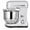Silver, variant on UHOMEPRO 3-in-1 Stand Mixer, 5QT Tilt-Head 10-Speed Electric Stand Mixer, Stainless Steel Bowl, Dough Hook, Flat Beater and Wire Whisk for Baking, Silver