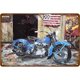 thumbnail image 1 of (2) Hojalata Serie Motocicleta Rectangular 20*30cm, 1 of 9