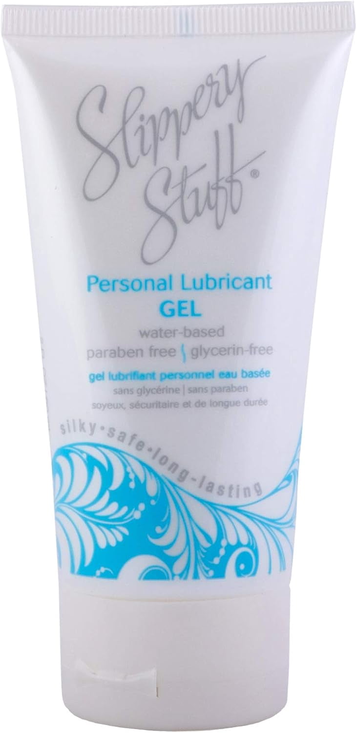 lesbian sex stories toys Slippery Stuff, Water-Based Personal Lubricant Gel, Silky, Hypoallergenic,  4 oz