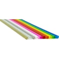 thumbnail image 3 of Plastic Smoothie Straws, BPA-Free, 10" x 0.28", 250 Count, Jumbo Yellow, 3 of 5