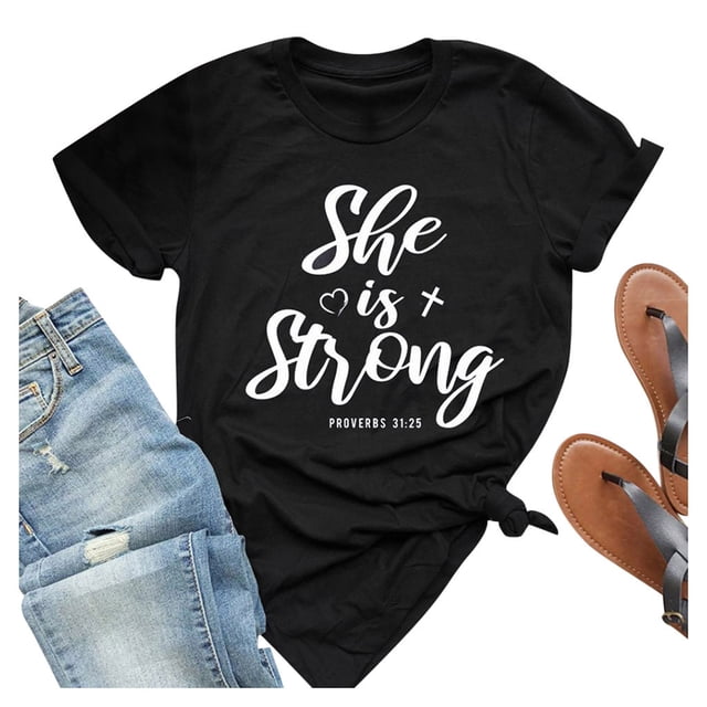Gibobby Blusa Casual de Mujer Estampado de manga superior de ocio de verano más blusa de talla corta camiseta de mujer cuello redondo blusa de mu(Negro,M)