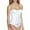 White, variant on Juliette Satin Low Back Convertible Strapless Corset Longline Bra
