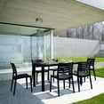 thumbnail image 2 of Compamia Ares Outdoor Dining Chair Black, Set of 2, 2 of 9