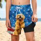 thumbnail image 2 of Odeerbi Boys Independence Day Swim Pantalones Patriotic Beach 2-In-1 Compression Liner Board Shorts Con Bolsillos, 2 of 9