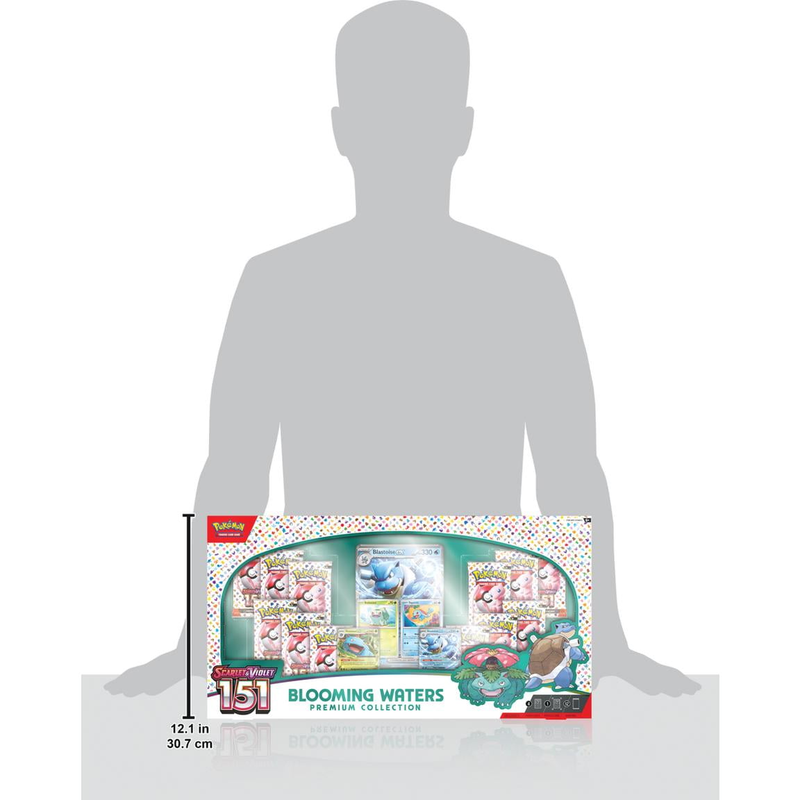 Pokemon 151 Blooming Waters Collection, Venusaur ex, Blastoise ex, 12 Packs,  Promo Cards - Walmart.com