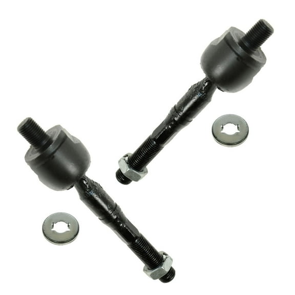 TRQ Front Inner Tie Rod Set Fits Select 1998-2002 Honda Accord