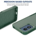 thumbnail image 2 of YEYKX Defender Case for Motorola Moto G Play 4G 2024 6.5'' Heavy Duty 1 in 1 Design Rugged Full Body Dustproof Shockproof Bumper Non-Slip Protective Cover,Green,For Moto G Play 4G 2024, 2 of 5