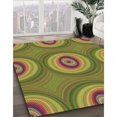 thumbnail image 3 of Ahgly Company Machine Washable Indoor Rectangle Transitional Pistachio Green Area Rugs, 5' x 8', 3 of 7