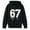 Black, variant on Kids Hoodies Sweatshirts 6 7 Six Seven Letter Hoodies Sweatshirts Comfortable Boys Girls Hooded Sweatshirt With Fashion Print Pullover For Kids Youth Athletic Sportswear Red 110(3-4 Years)