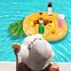 thumbnail image 5 of Portavasos flotante, suministros para fiestas, flotadores para bebidas de piscina para servir/bar de ensaladas Piña, 5 of 9
