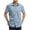 GreyGreen, variant on Mens Plaid Short Sleeve Button Down Shirts 100% Cotton Regular Fit Casual Gingham Shirts