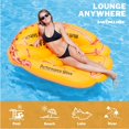 thumbnail image 3 of Guante de béisbol hinchable Pool Float Swimline Giant, color marrón, 3 of 5