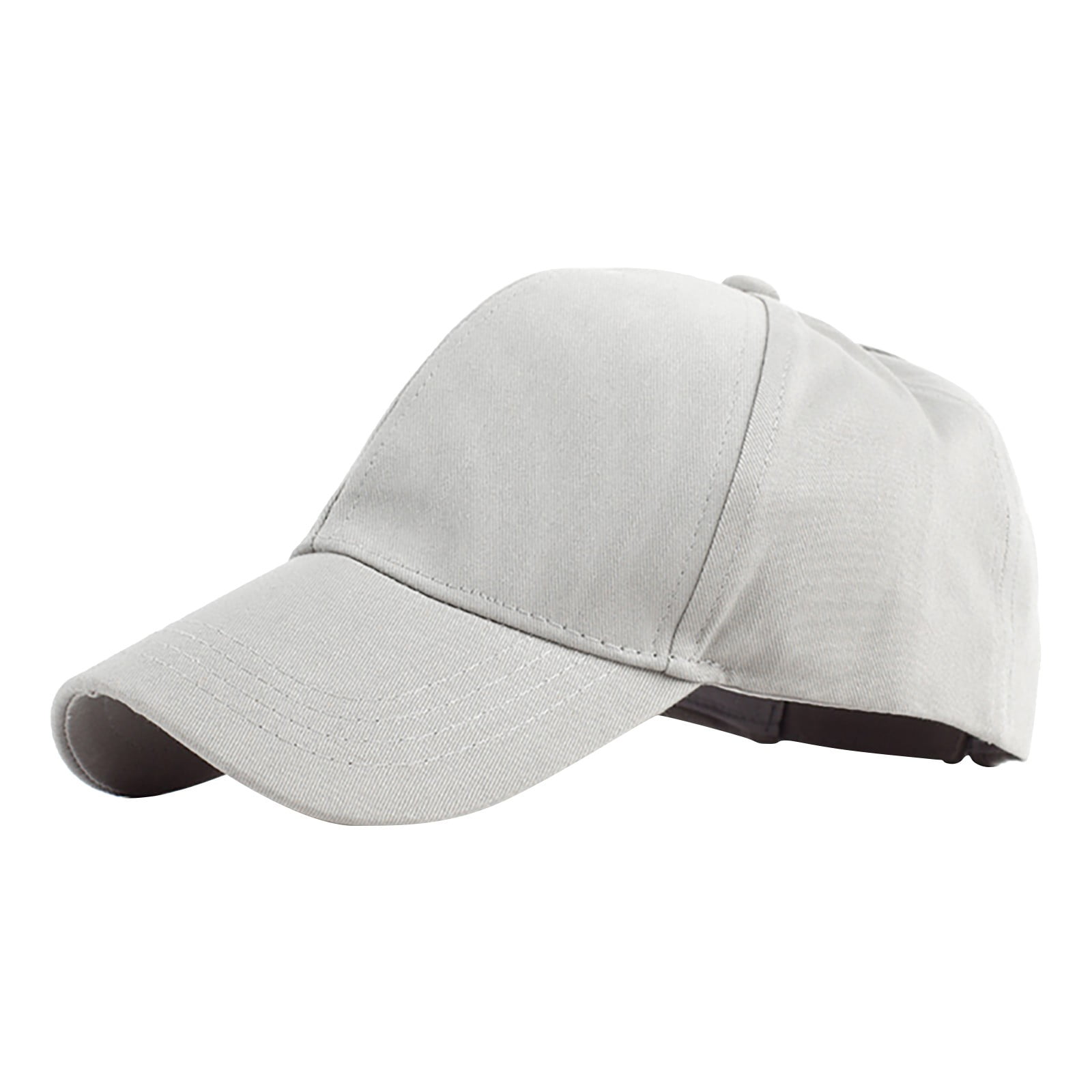 Sun Hat Unisex Baseball With Ponytail Opening Ponytail Adjustable