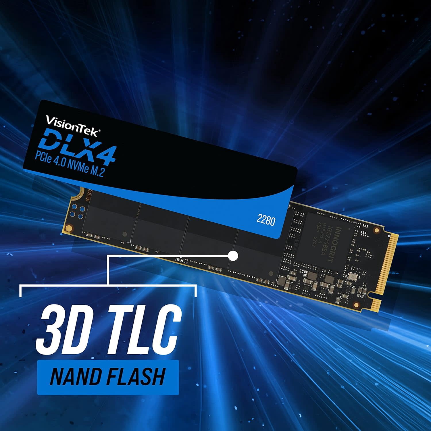 512GB DLX4 2280 M.2 PCIe 4.0 x4 SSD (NVMe) - Walmart.com