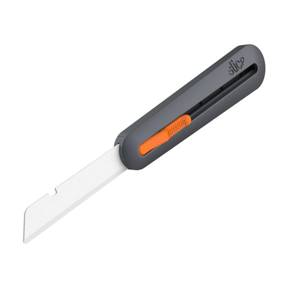 Slice 10559 Manual Industrial Knife | Ideal for Cutting Thick Materials Up to 76mm | Finger-Friendly Ceramic Safety Knife Blade