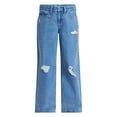 thumbnail image 5 of No Boundaries Low Rise Baggy Wide Leg Jeans, Women's 00-20, 5 of 5