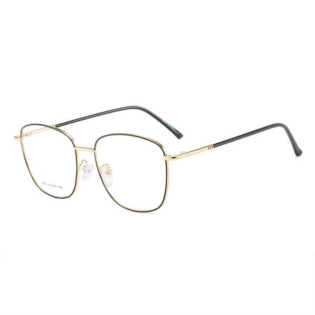 

Fashion Metal Frame Eyeglasses Anti-Blue Light Color-Changing Glasses Radiation Protective Glasses for Women Men New